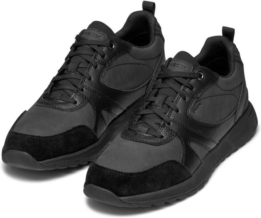 Geox Sneakers U MOLVENO A Vrijetijdsschoen halfschoen veterschoen met plateauzool