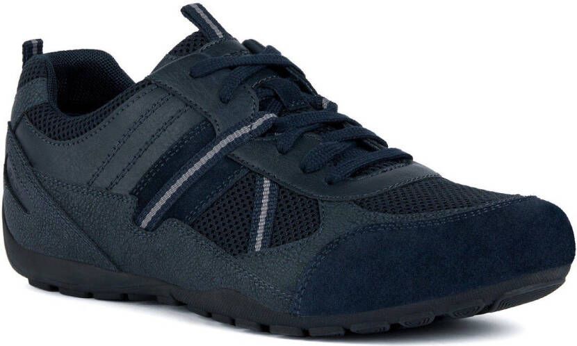 Geox Sneakers U RAVEX in materiaalmix vrijetijdsschoen halve schoen veterschoen