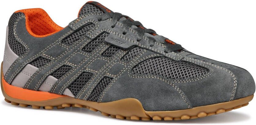 Geox Sneakers U SNAKE ORIGINAL veterschoen vrijetijdsschoen trekking sneaker met leren binnenzool