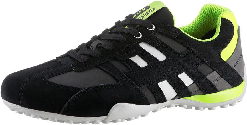 Geox Sneakers UOMO SNAKE A Vrijetijdsschoen lage schoen veterschoen met uitneembare binnenzool