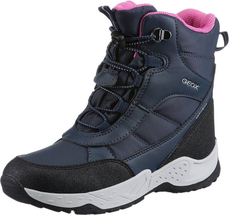 Geox Winterlaarzen J SENTIERO GIRL B AB Veterschoenen snowboots met snelle sluiting