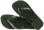 Havaianas Brasil Logo teenslippers groen Rubber 29 30 - Thumbnail 7