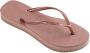 Havaianas Slim Flatform teenslippers goud Dames Rubber Effen 39-40 - Thumbnail 6