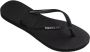 Havaianas Slim Glitter II | Black Blac Zwart Rubber Teenslippers Dames - Thumbnail 5