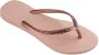 Havaianas Slim Glitter II teenslippers met glitters roze Dames Rubber 39 40 - Thumbnail 6