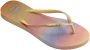 Havaianas Women's Slim Gradient Sunset Sandalen beige bruin - Thumbnail 5