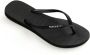 HAVAIANAS Teenslippers Dames Slim Sparkle Ii Maat: 37 Materiaal: Rubber Kleur: Zwart - Thumbnail 7