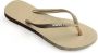 HAVAIANAS Teenslippers Dames Slim Sparkle Ii Maat: 41 Materiaal: Rubber Kleur: Beige - Thumbnail 9