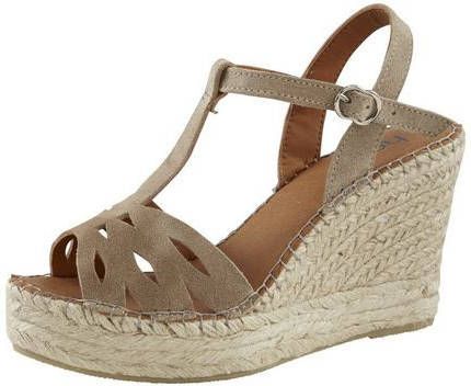 heine Espadrilles met sleehak