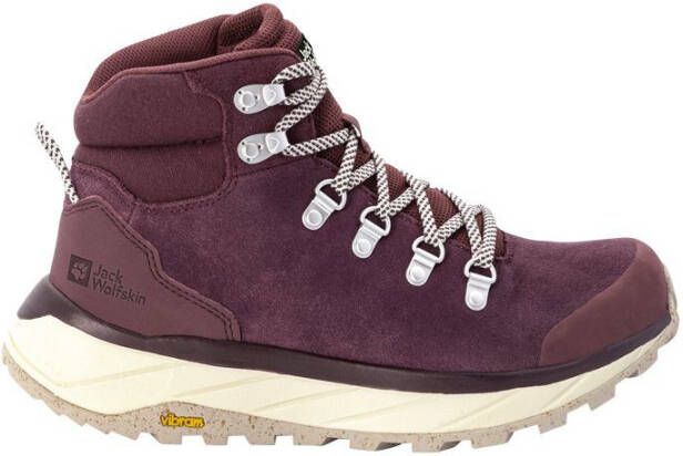 Jack Wolfskin Terraventure Urban Mid Women Outdoor schoenen Dames 35.5 rood burgundy beige