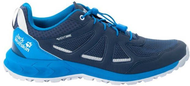 Jack Wolfskin Woodland 2 Vent Support System Low Men Lichte wandelschoen met leer Heren 42.5 dark blue blue dark blue blue - Foto 1