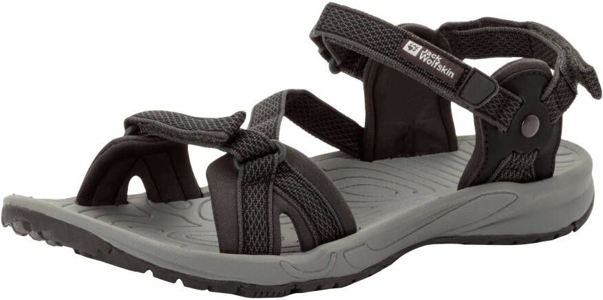 Jack Wolfskin Lakewood Ride Sandal Women Duurzame trekkingsandalen Dames black