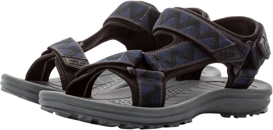 Jack Wolfskin Sandalen WAVE BREAKER M met klittenbandsluiting