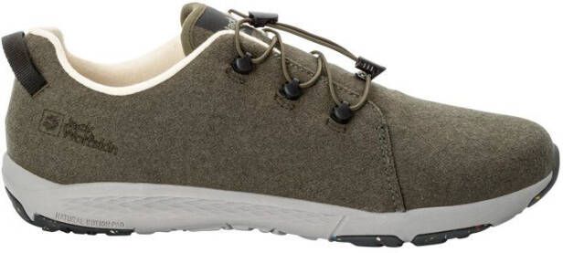 Jack Wolfskin Spirit Wool Low Outdoor schoenen island moss - Foto 1