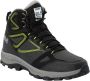 Jack Wolfskin Downhill Texapore Mid Men Waterdichte heren wandelschoenen 47.5 zwart black lime - Thumbnail 2