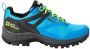 Jack Wolfskin Rebellion Guide Texapore Low Men Waterdichte wandelschoenen Heren 41 blue lime blue lime - Thumbnail 1