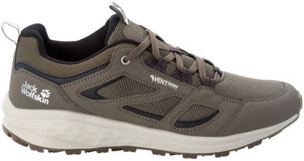 Jack Wolfskin Vojo 3 Vent Support System Low Men Lichte wandelschoen Heren 45 khaki black khaki black