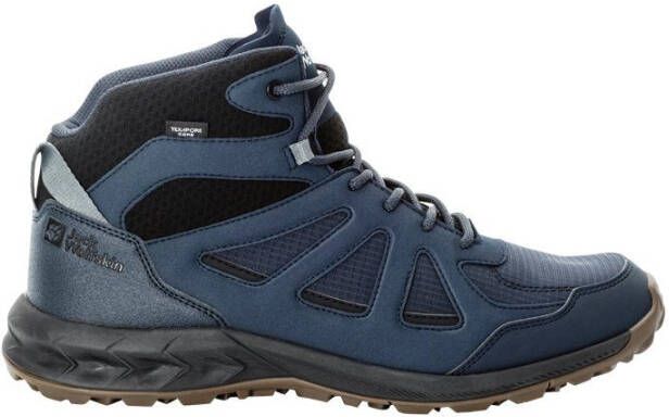 Jack Wolfskin WOODLAND 2 TEXAPORE MID M Wandelschoenen night blauw