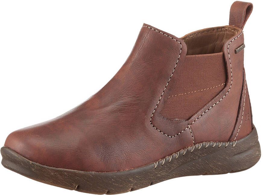 Josef Seibel Chelsea-boots Conny 57 Instaplaars winterlaarzen comfort schoen met stretchinzetten