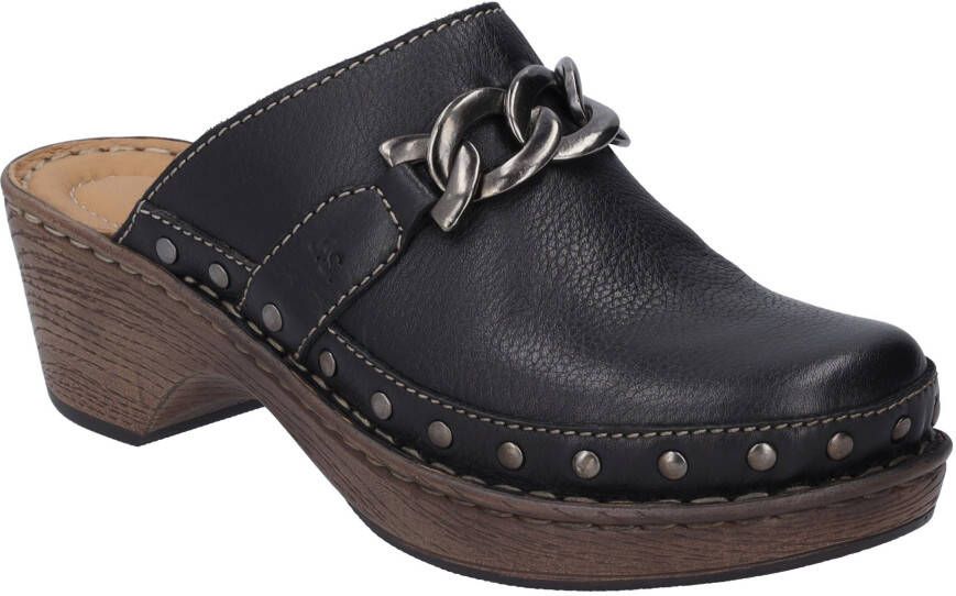 Josef Seibel Clogs Lily 15 gegarneerd met studs