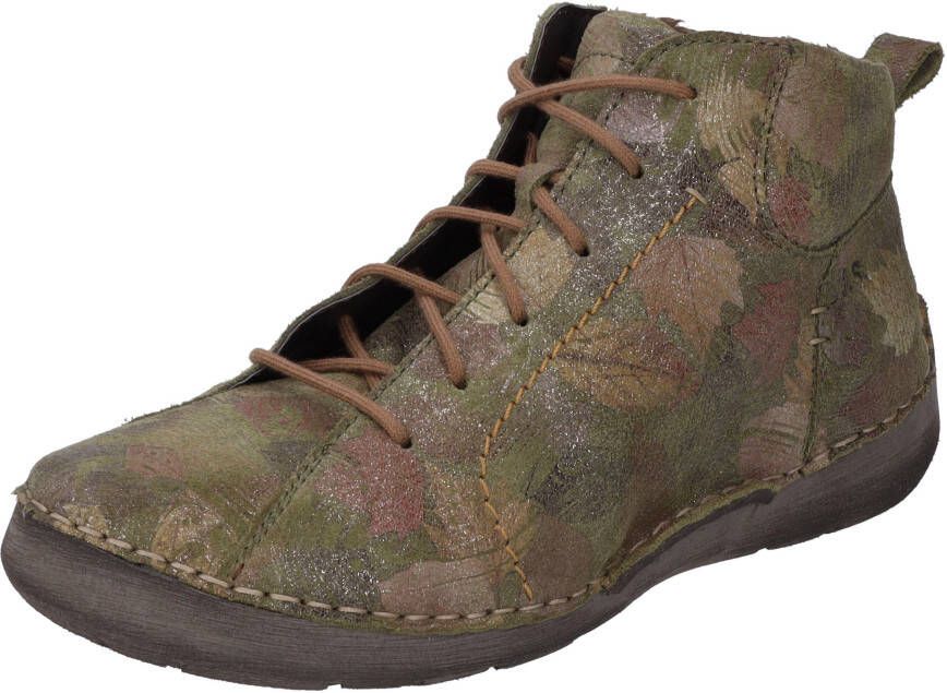 Josef Seibel Hoge veterschoenen FERGEY 97 met mooie print