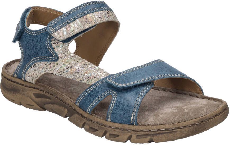 Josef Seibel Sandalen Brenda 03 zomerschoen sandaal blokhak met praktische klittenbandsluitingen