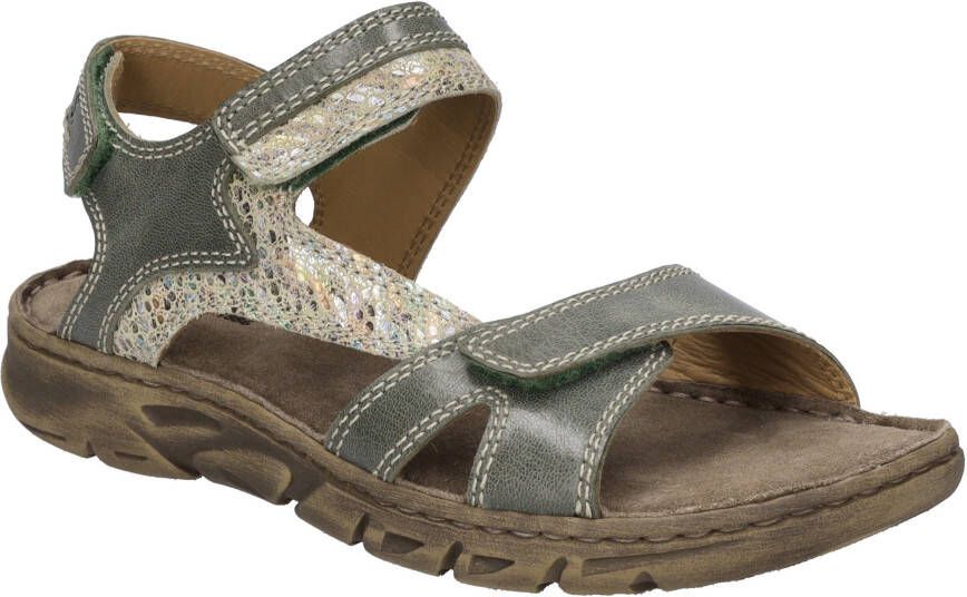 Josef Seibel Sandalen Brenda 03 zomerschoen sandaal blokhak met praktische klittenbandsluitingen