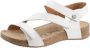 Josef Seibel TONGA 25 Volwassenen Sandalen met hakDames Sandalen Kleur: Wit beige - Thumbnail 3