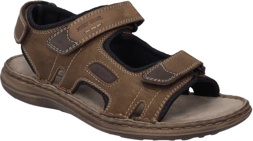 Josef Seibel Sandalen Vincent wijdte: wijd summer shoe velcro shoe leisure sandal with three velcro fasteners