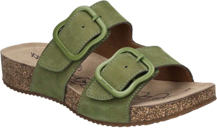 Josef Seibel Slippers TONGA 64 platform summer shoe slippers with buckle closure