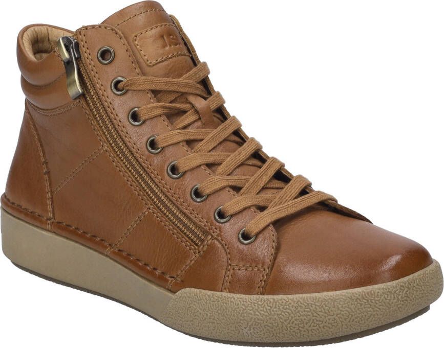 Josef Seibel Sneakers Claire 11 veterschoenen high top sneaker comfortschoen met leren binnenzool