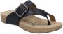 Josef Seibel Teenslippers Tonga 77 platform summer shoe slippers with buckle closure - Thumbnail 1