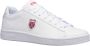 K-Swiss Classic Court Shield Heren Sneakers Sportschoenen Schoenen Wit 06599-113-M - Thumbnail 2