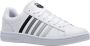 K-Swiss Court Winston Heren Sneakers Sportschoenen Schoenen Wit 06154-131-M - Thumbnail 2