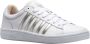 K-Swiss Court Winston Dames Sneakers Sportschoenen Schoenen Wit 96154-997-M - Thumbnail 2