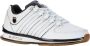 K-Swiss Classic RINZLER Heren Sneakers Schoenen Leer Wit 01235-138-M - Thumbnail 3