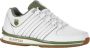 K-Swiss Classic RINZLER Heren Sneakers Schoenen Leer Wit 01235-953-M - Thumbnail 2