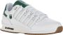 K-Swiss Classic RINZLER GT Heren Sneakers Schoenen Wit-Groen 08907-937-M - Thumbnail 2