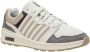 K-Swiss Rival Trainer leren sneakers wit zand - Thumbnail 2