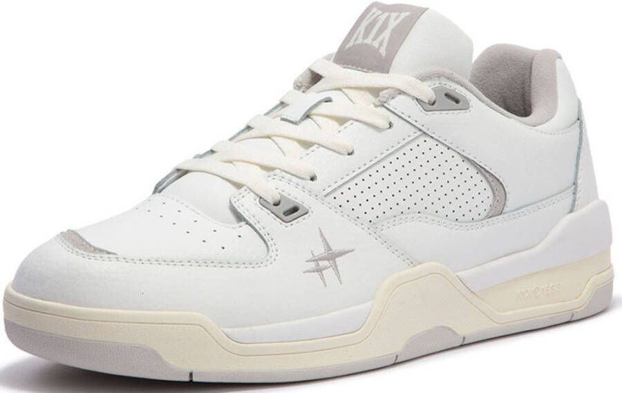 K1X Sneakers Glide Gk Prm white lt. grey Basketbal geïnspireerd ontwerp