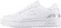 Kappa Unisex Sneaker mit Plateausohle 243235 White Multi - Thumbnail 2