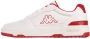 Kappa Unisex Sneaker 243405 White Red - Thumbnail 1