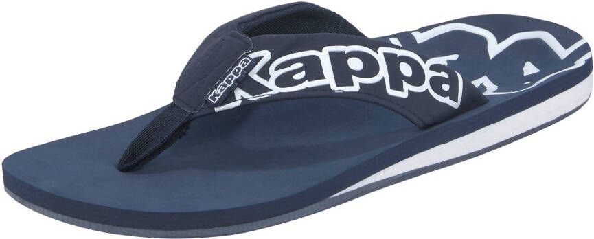 Kappa Teenslippers met opvallende logo-opschrift