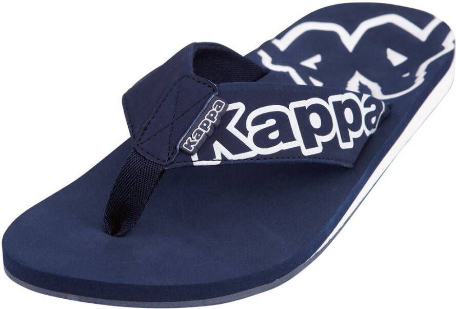 Kappa Teenslippers met opvallende logo-opschrift