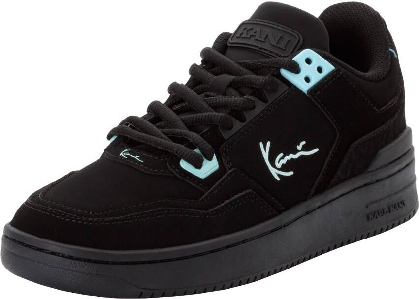 Karl Kani Leren sneakers met labeldetails