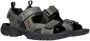 Keen Targhee III Heren Wandelsandalen Grey Black Grijs Leer K1022424 - Thumbnail 2