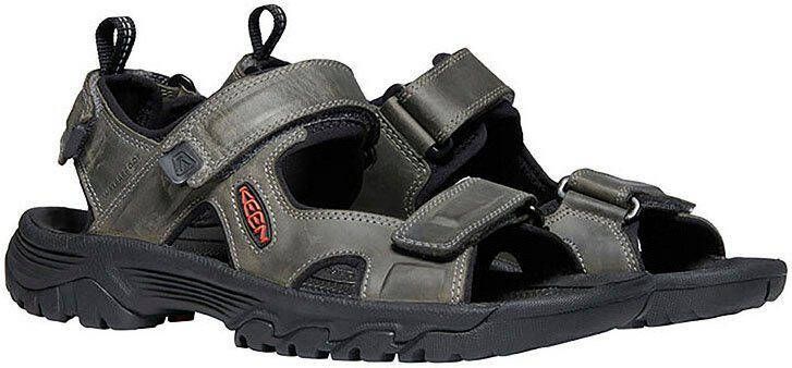 Keen Targhee III Heren Wandelsandalen Grey Black Grijs Leer K1022424 - Foto 2