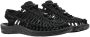 Keen Uneek Heren Sandalen Black Black Zwart Polyester K1014097 - Thumbnail 6