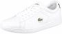 Lacoste Carnaby Evo Heren Schoenen White Leer Foot Locker - Thumbnail 5