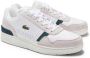 Lacoste T Clip Lagoon Green Paon White Cobalt Schoenmaat 42 1 2 Sneakers 40SMA0013 - Thumbnail 1